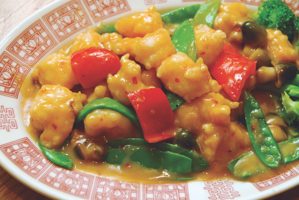 Shrimp with Mustard Sauce Szechaun